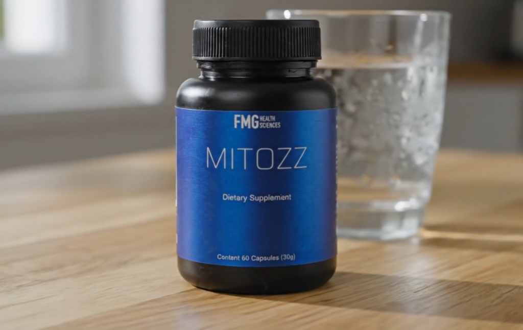 Mitozz product on kitchen table