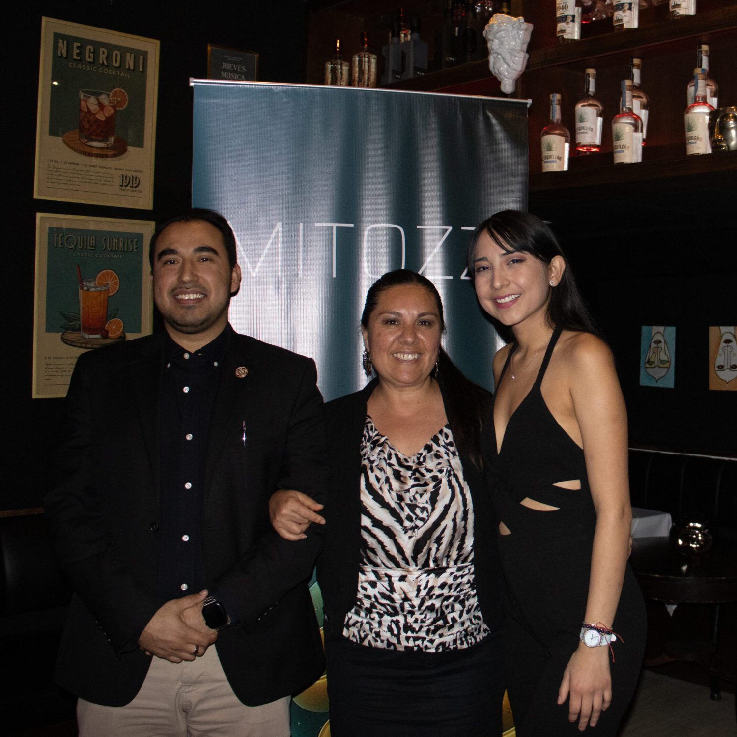 Attendees posing together during Mitozz Events, celebrating cellular health and community connection.